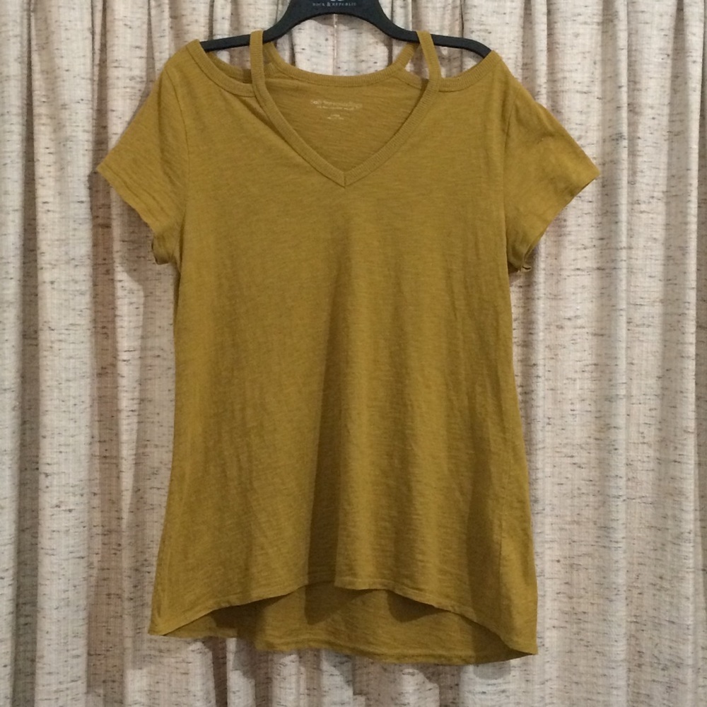 Soft Surroundings Cold Shoulder Tunic Top